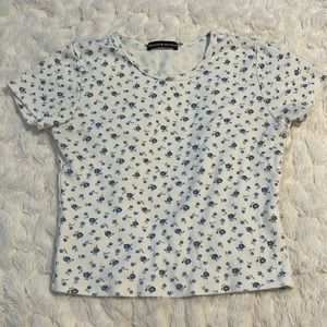Brandy Melville Floral Ashlyn Top